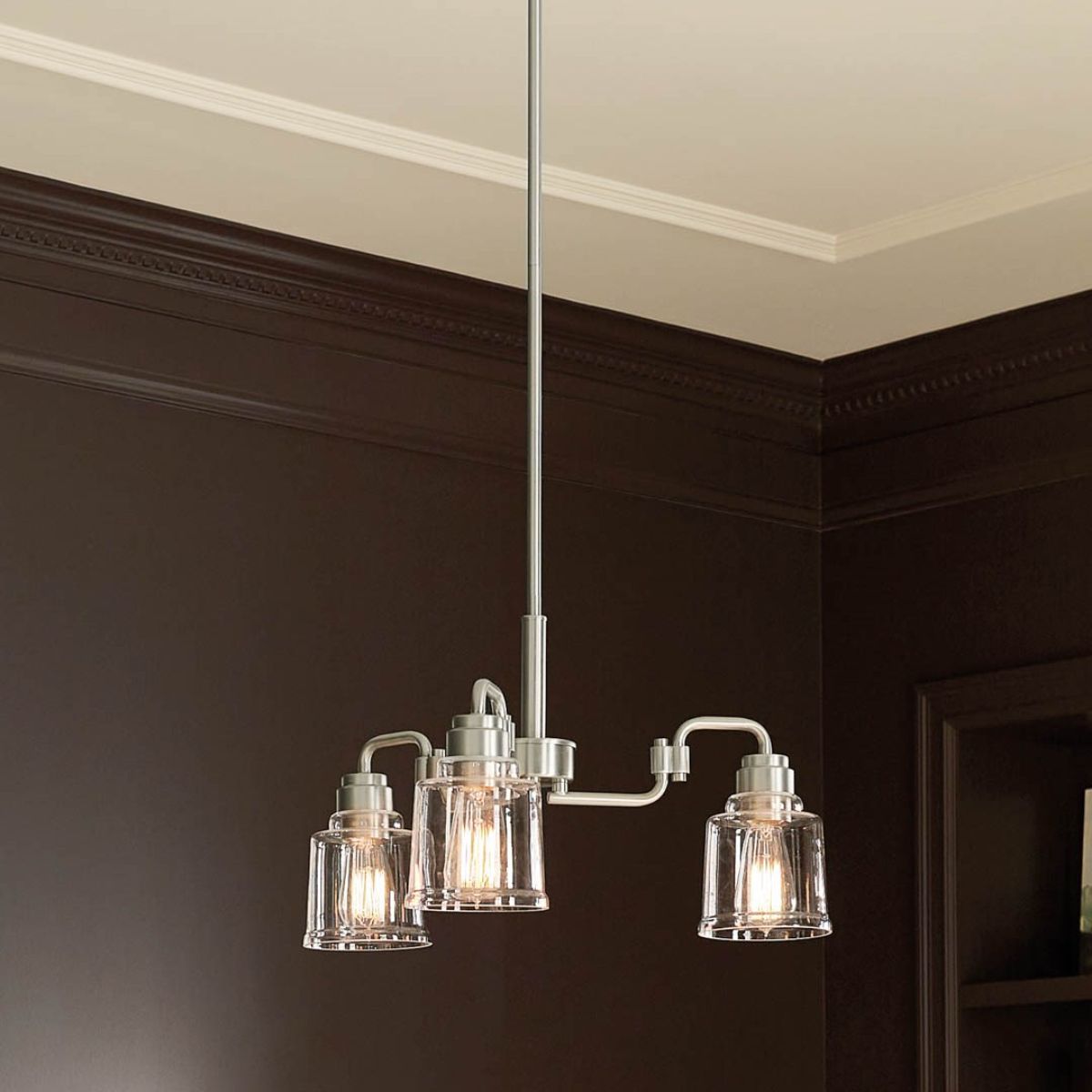 Elegant Aivian Crystal Chandelier - Modern Ceiling Light Fixture for Dining Room, Living Room & Bedroom Decor | Energy Efficient LED Lighting