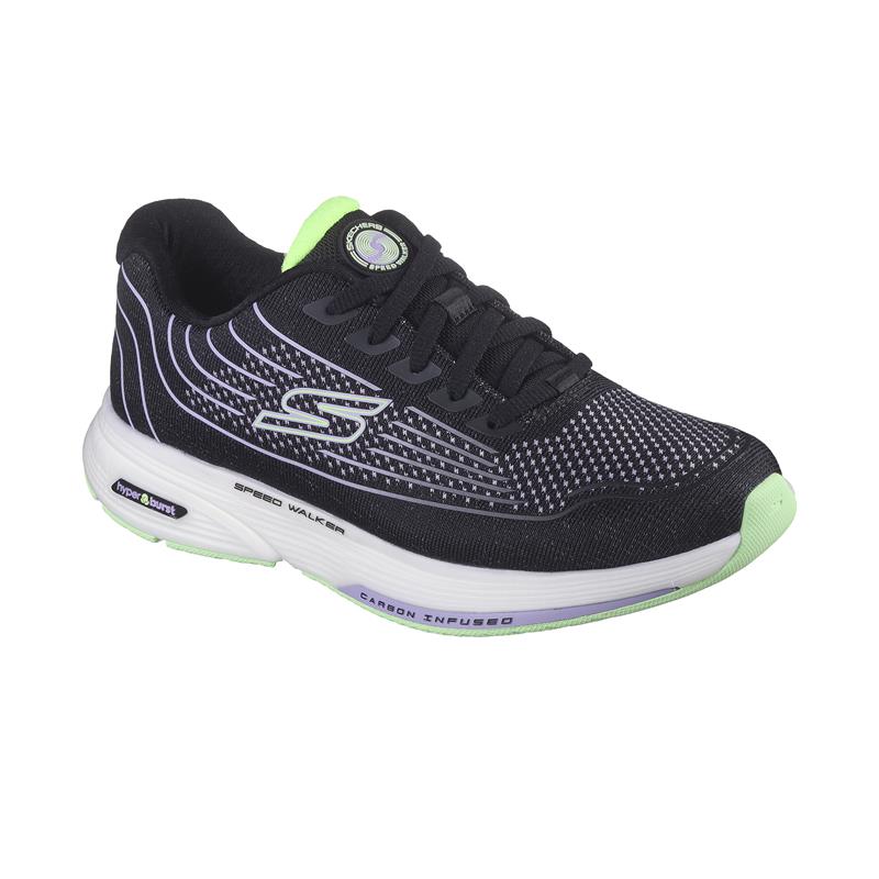 GO WALK SPEED WALKER 125106/BKLV - Lightweight Comfortable Walking Shoes for Men & Women - Perfect for Jogging, Travel and Everyday Use