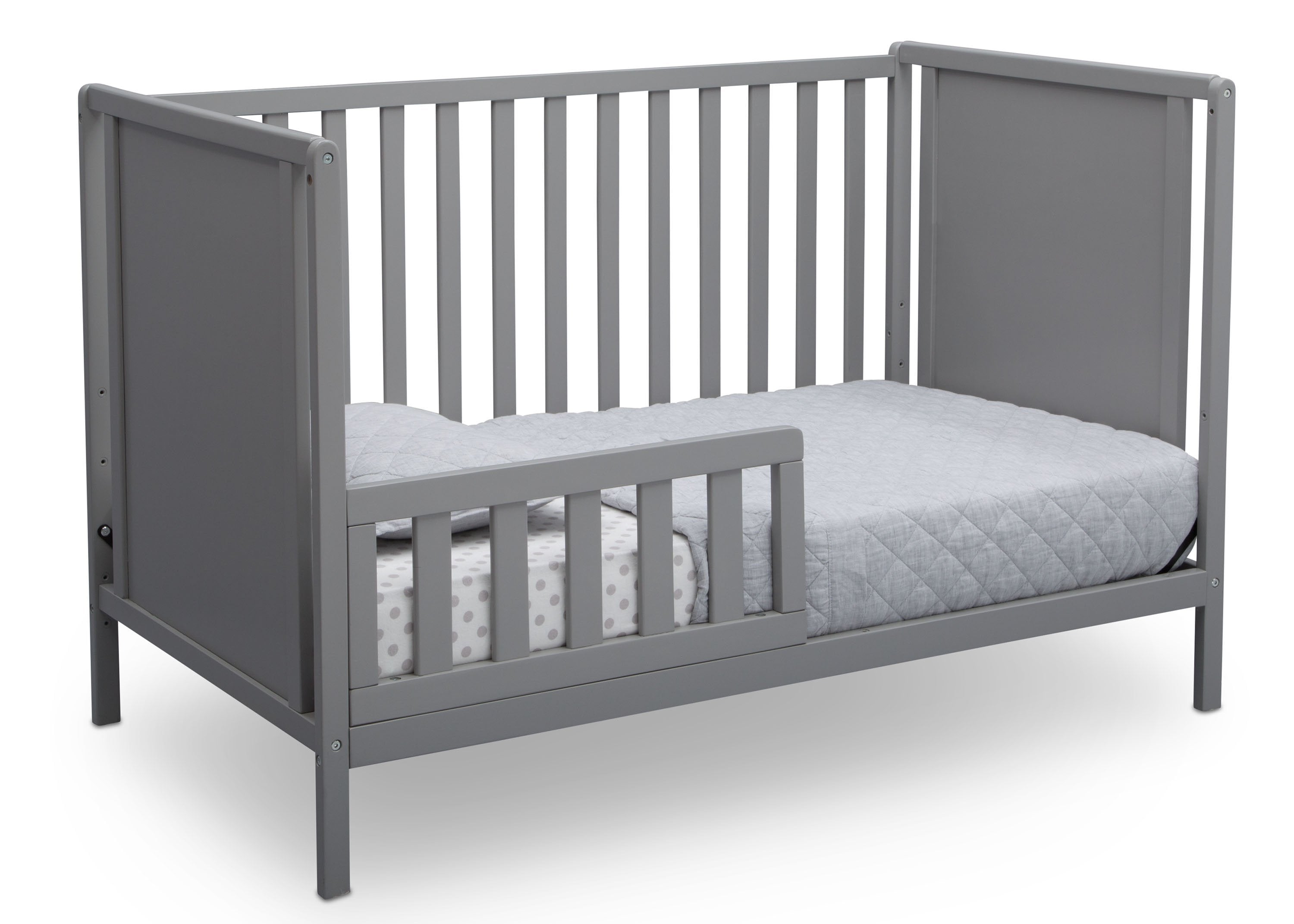Heartland Classic 4-in-1 Convertible Crib - Toddler Bed, Daybed & Full Size Bed | Safe Nursery Furniture for Baby & Kids Room | Perfect for Newborns, Infants & Growing Children