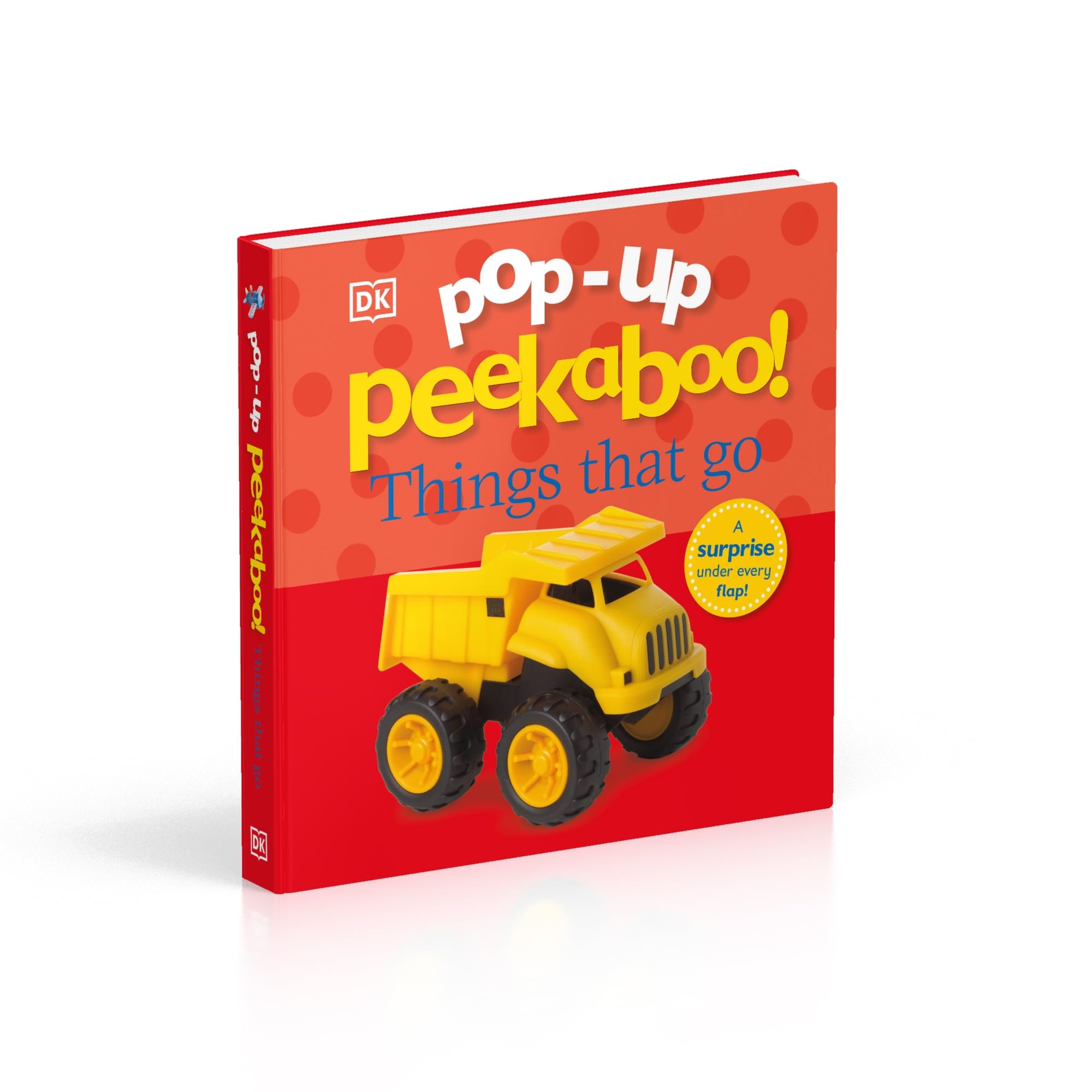 Pop-Up Peekaboo! Things That Go: Interactive Lift-the-Flap Board Book with Surprise Pop-Ups for Toddlers - Perfect for Early Learning, Bedtime Stories & Parent-Child Bonding