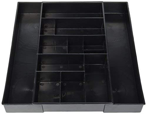 Dial Industries Expandable Office Drawer Organizer - 3-Tier Desk Storage Tray for Files, Supplies & Stationery | Perfect for Home Office, Workstation & School Desk Organization