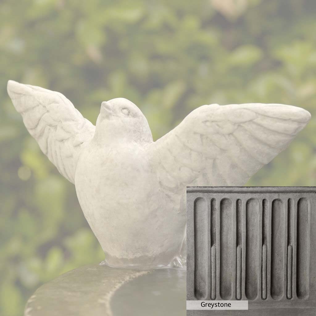 Campania International Flutter Bird Statue - Elegant Garden Decor for Outdoor & Indoor Use - Perfect for Patio, Yard, and Home Decoration