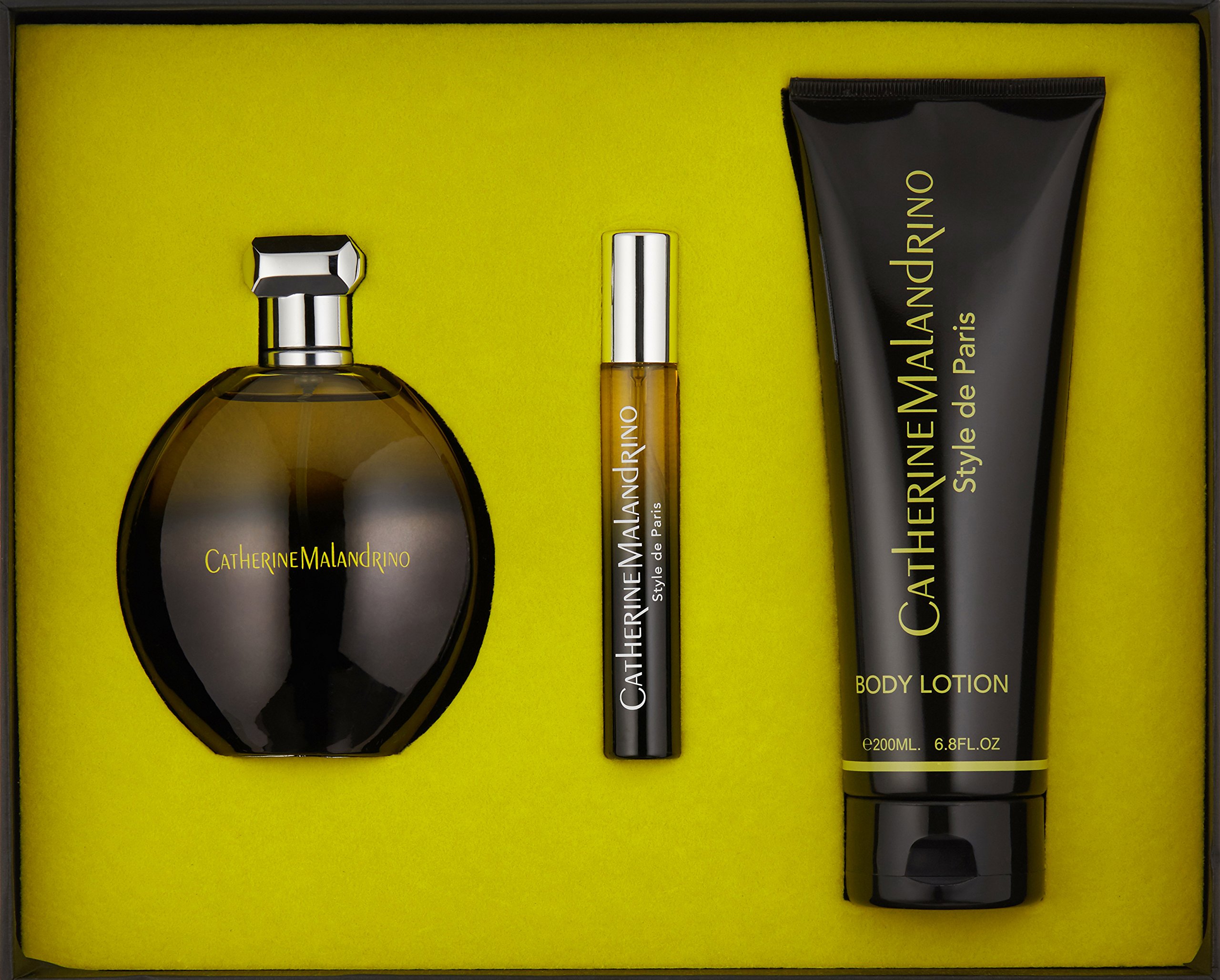 Catherine Malandrino Style de Paris Eau de Parfum Gift Set - 3.4 oz Women's Perfume | Romantic Date Night & Special Occasion Fragrance