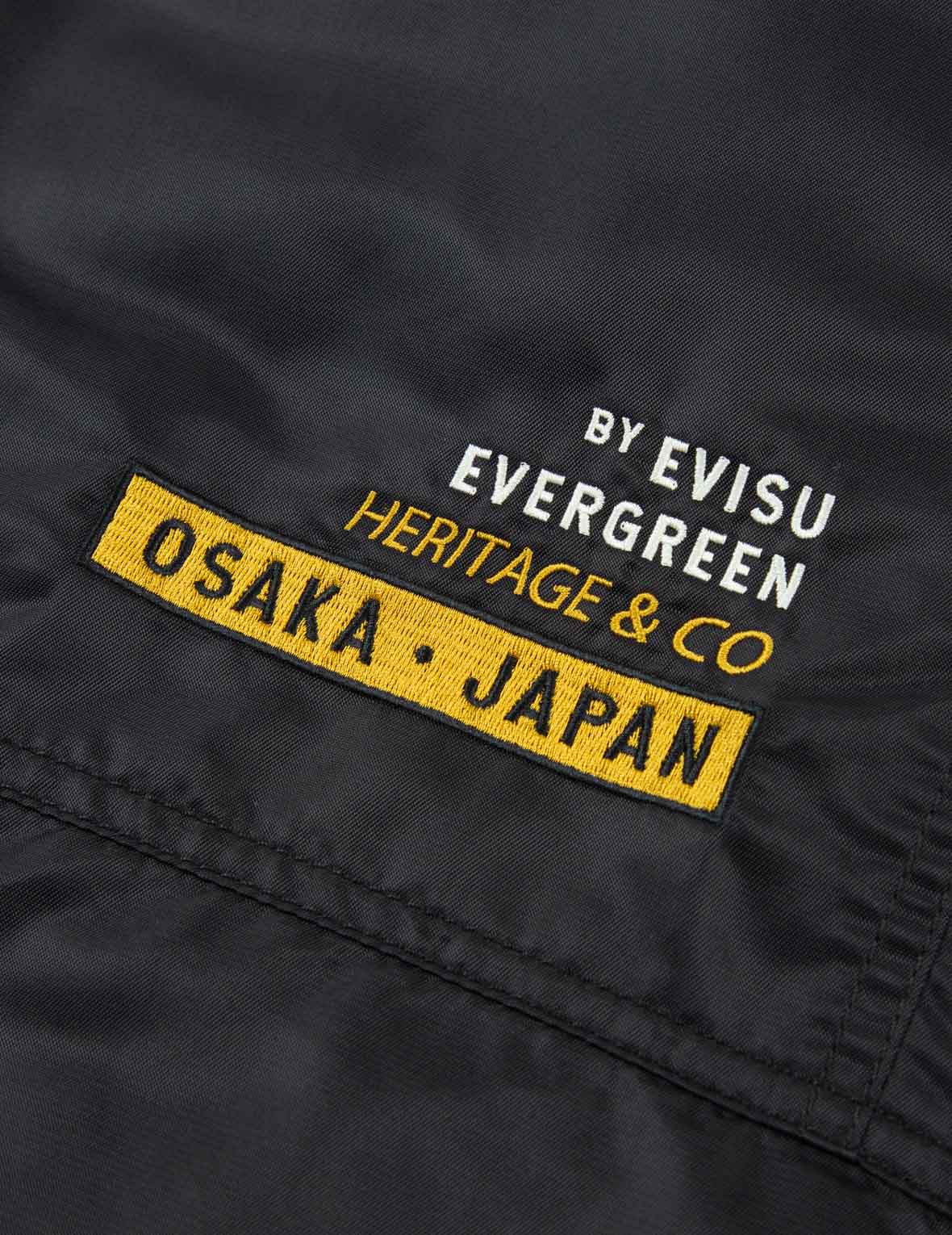 Godhead Badge & Motto Embroidered Parka Jacket - Stylish Streetwear for Urban Fashion & Outdoor Activities