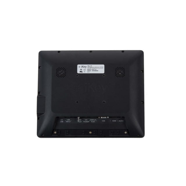 12.1 Inch iKeyVision Touch Screen Monitor - Ultra-Thin Flat Panel Display for Home, Office, and Digital Signage Use