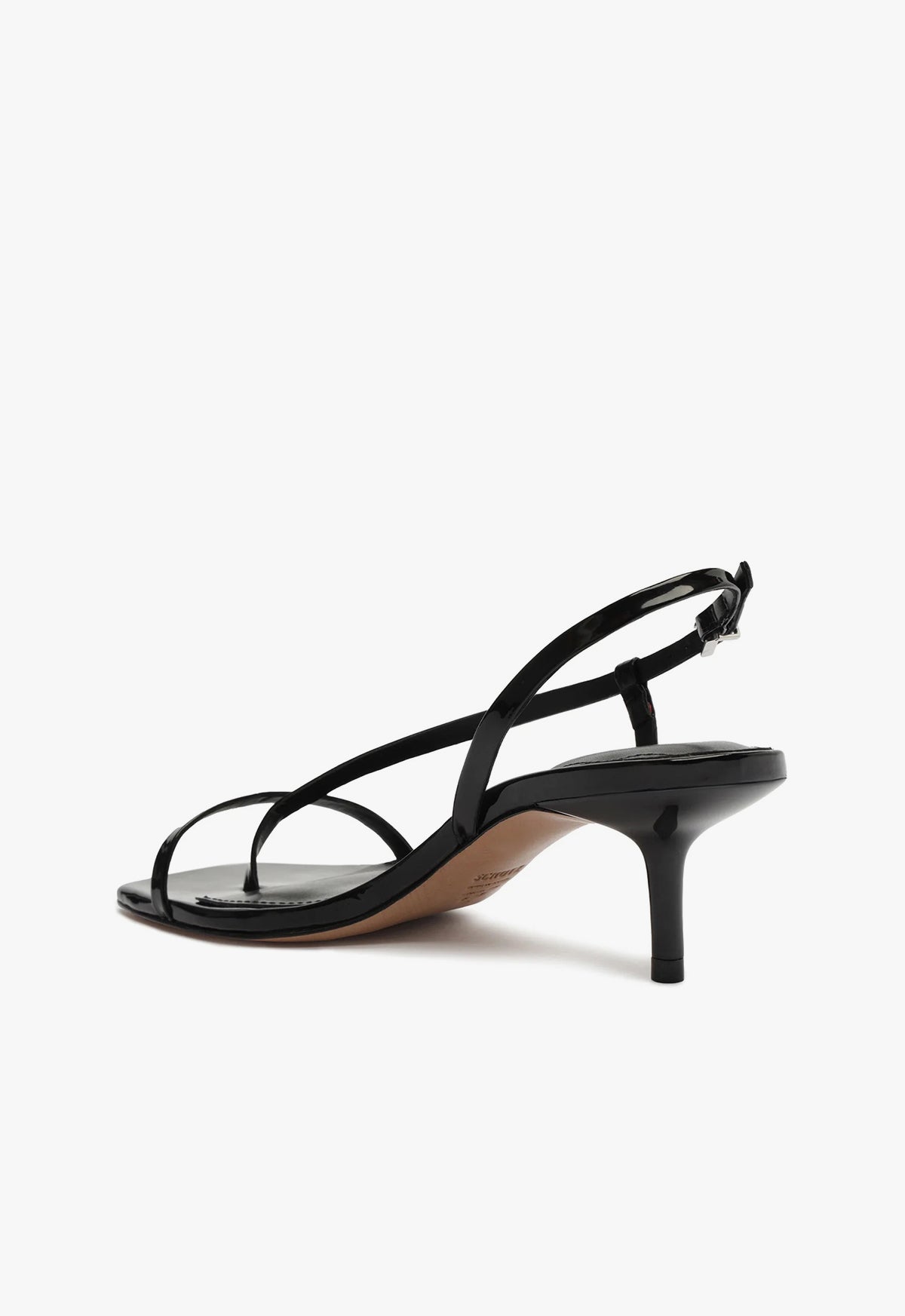 Heloise Patent Leather Sandal - Mid Heel Height (3 Inch) Women's Dress Sandals for Wedding, Party & Evening Wear - Style S2184900010026