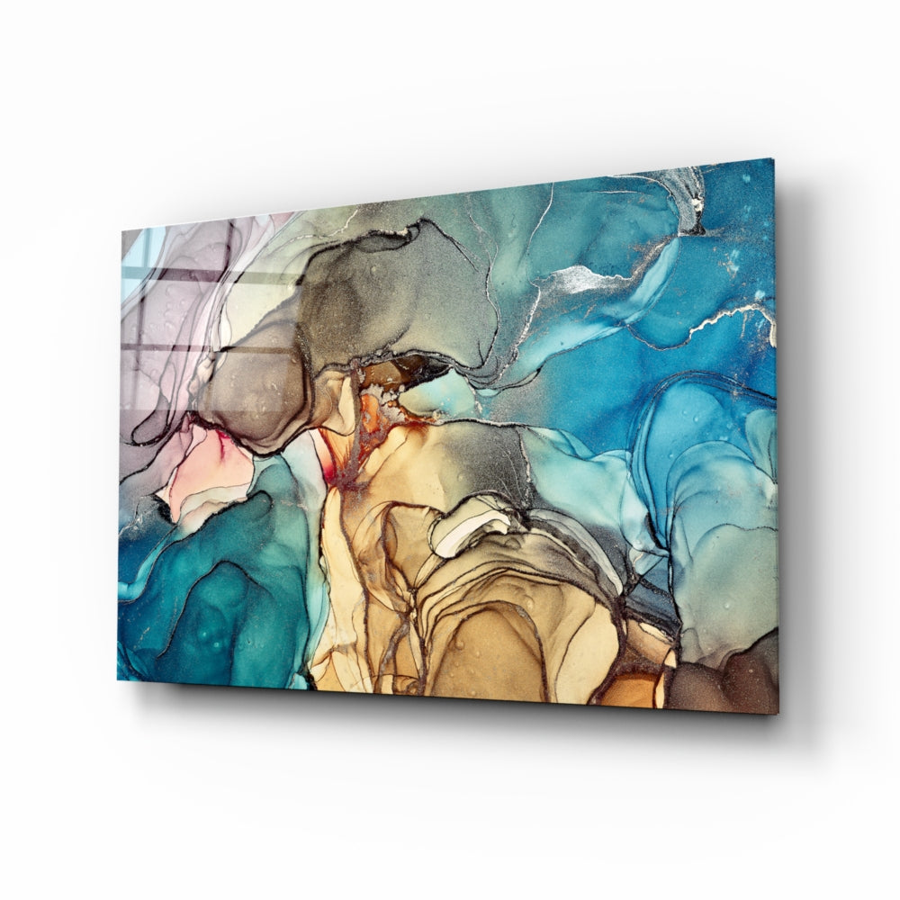 Multicolored Marble Design II - Elegant Home Decor for Living Room, Bedroom & Office | Perfect for Modern Interior Styling