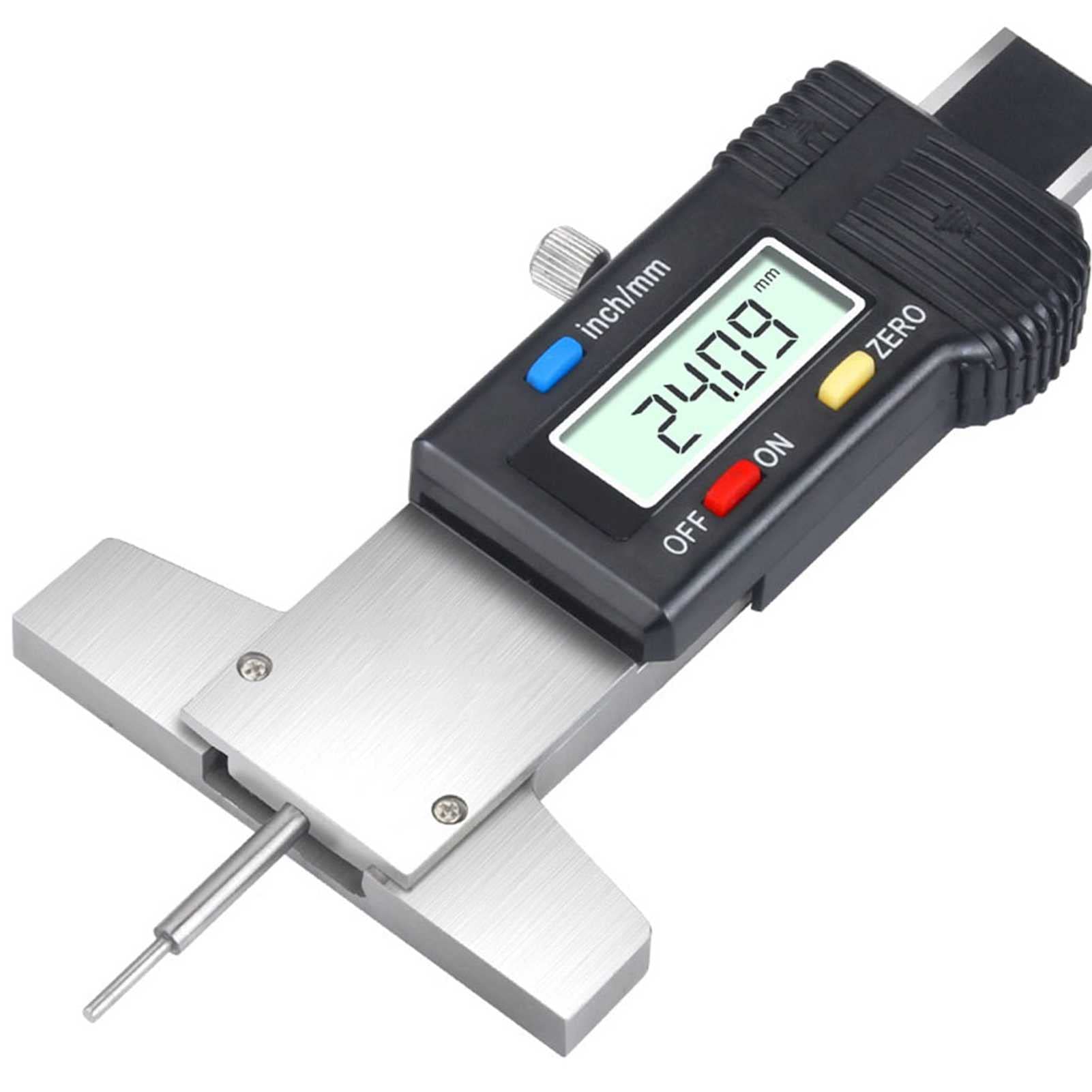 Kedelack Digital Tire Tread Depth Gauge - Accurate Measurement Tool for Car, SUV, Van, Truck, Roadster & Motorcycle Tires | Perfect for Road Safety Checks & Vehicle Maintenance