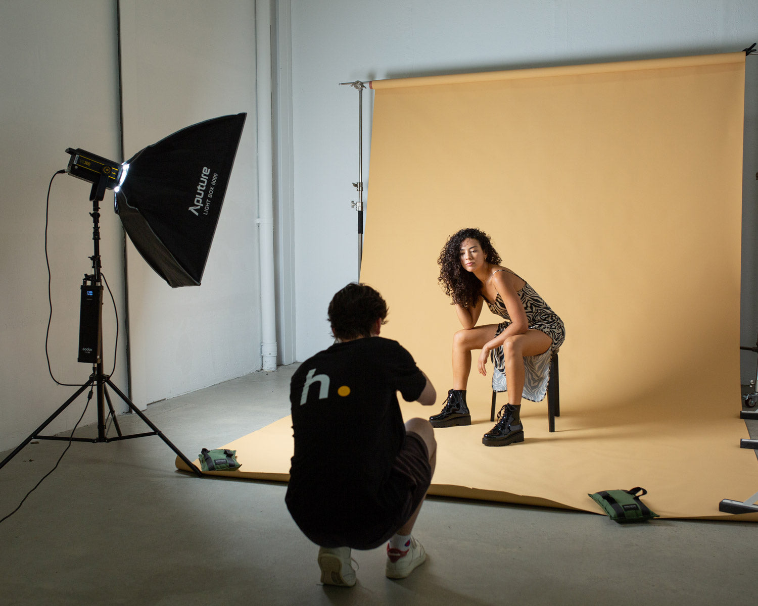 Aputure 60x90cm Photography Light Box with Grid & Carry Bag - Professional Softbox for Studio, Product, and Portrait Photography (Demo Stock) - Perfect for YouTube, TikTok, and E-commerce Product Shoots
