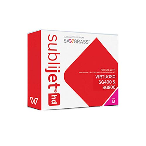 Sawgrass Sublimation Ink Cartridge for SG400/SG800 Printers - 29mL Magenta SubliJet HD Ink (209093) | Perfect for T-Shirt, Mug & Textile Printing | High-Quality Dye Sublimation Supplies