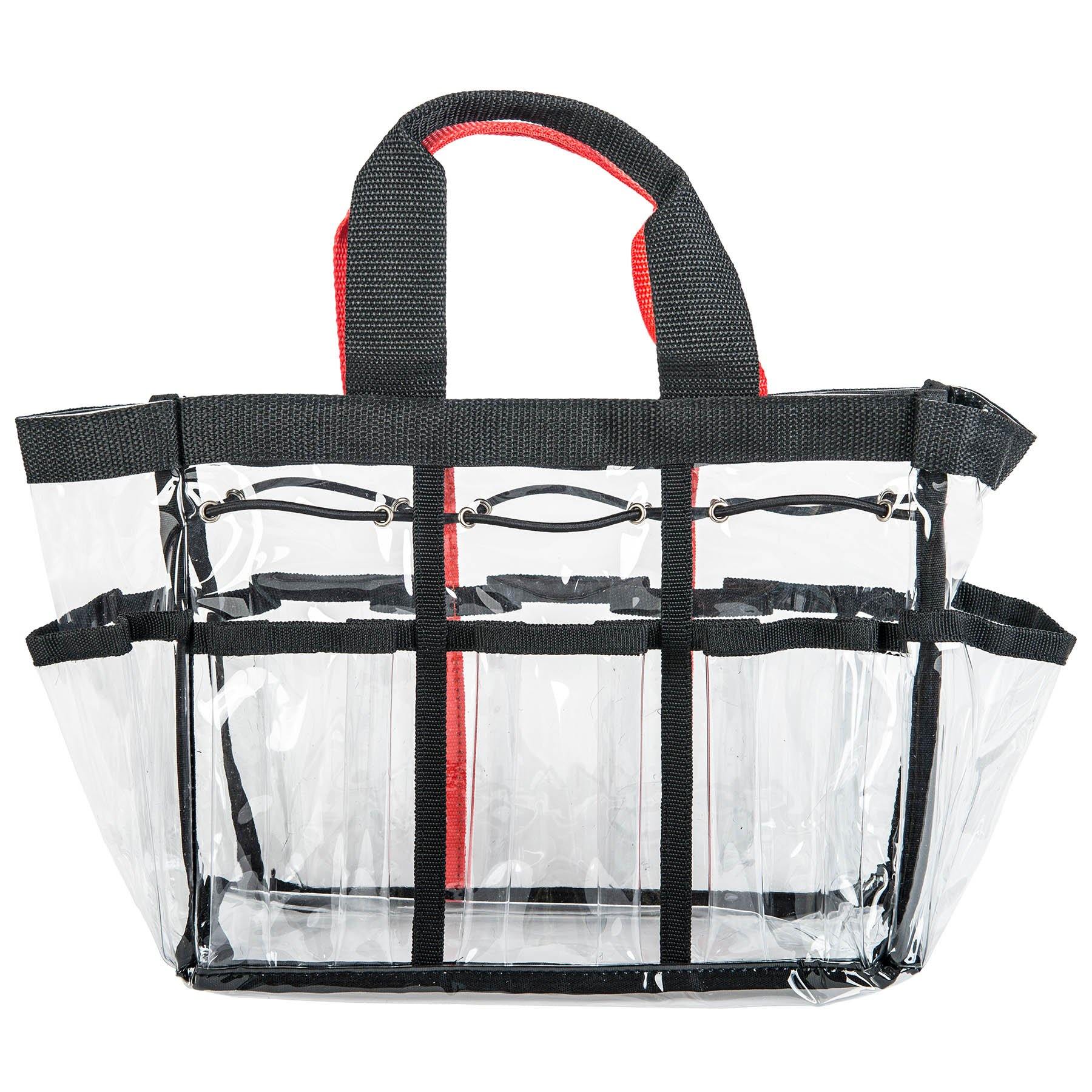 Clear Travel Makeup Bag - Waterproof Cosmetic Organizer with Multiple Pockets for Toiletries, Makeup Brushes & Skincare (Perfect for Vacation, Gym & Daily Use)