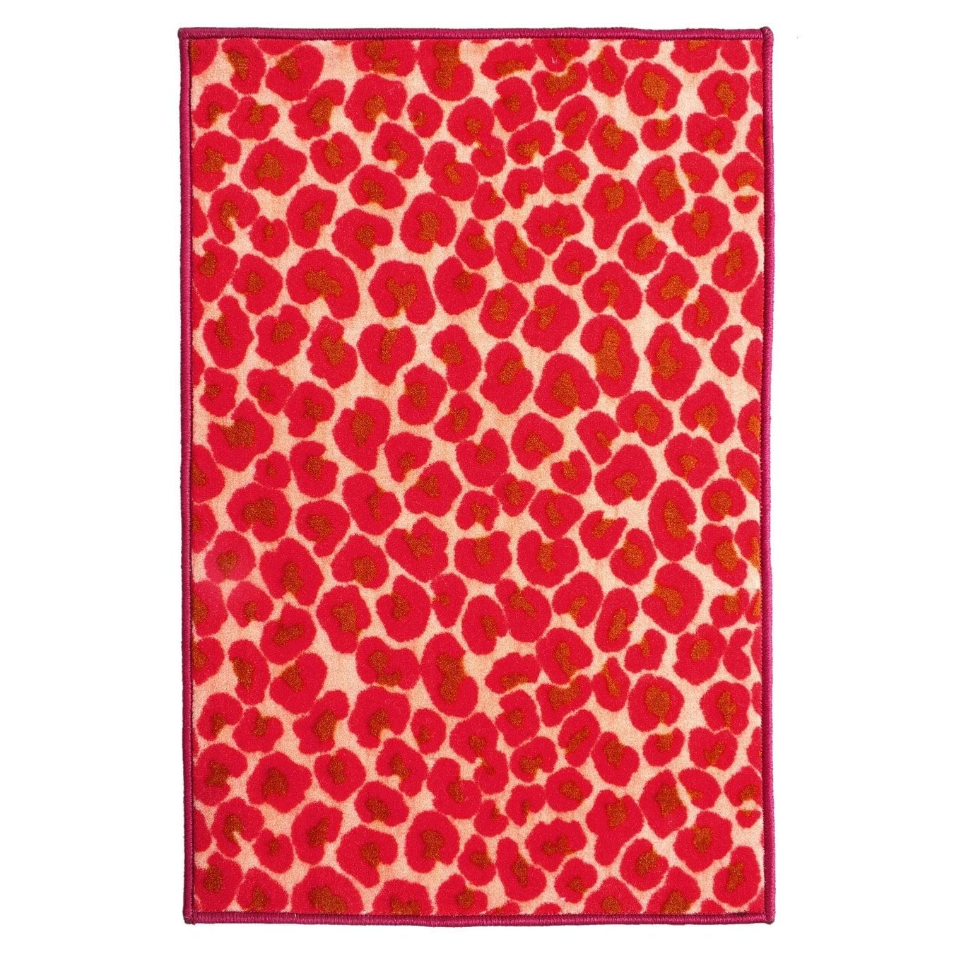 Cheetah Print Area Rug 6' x 9' - Soft Animal Print Floor Rug for Living Room, Bedroom & Entryway - Easy Clean Indoor Home Decor Rug with Non-Slip Backing - Perfect for Modern & Bohemian Style Homes