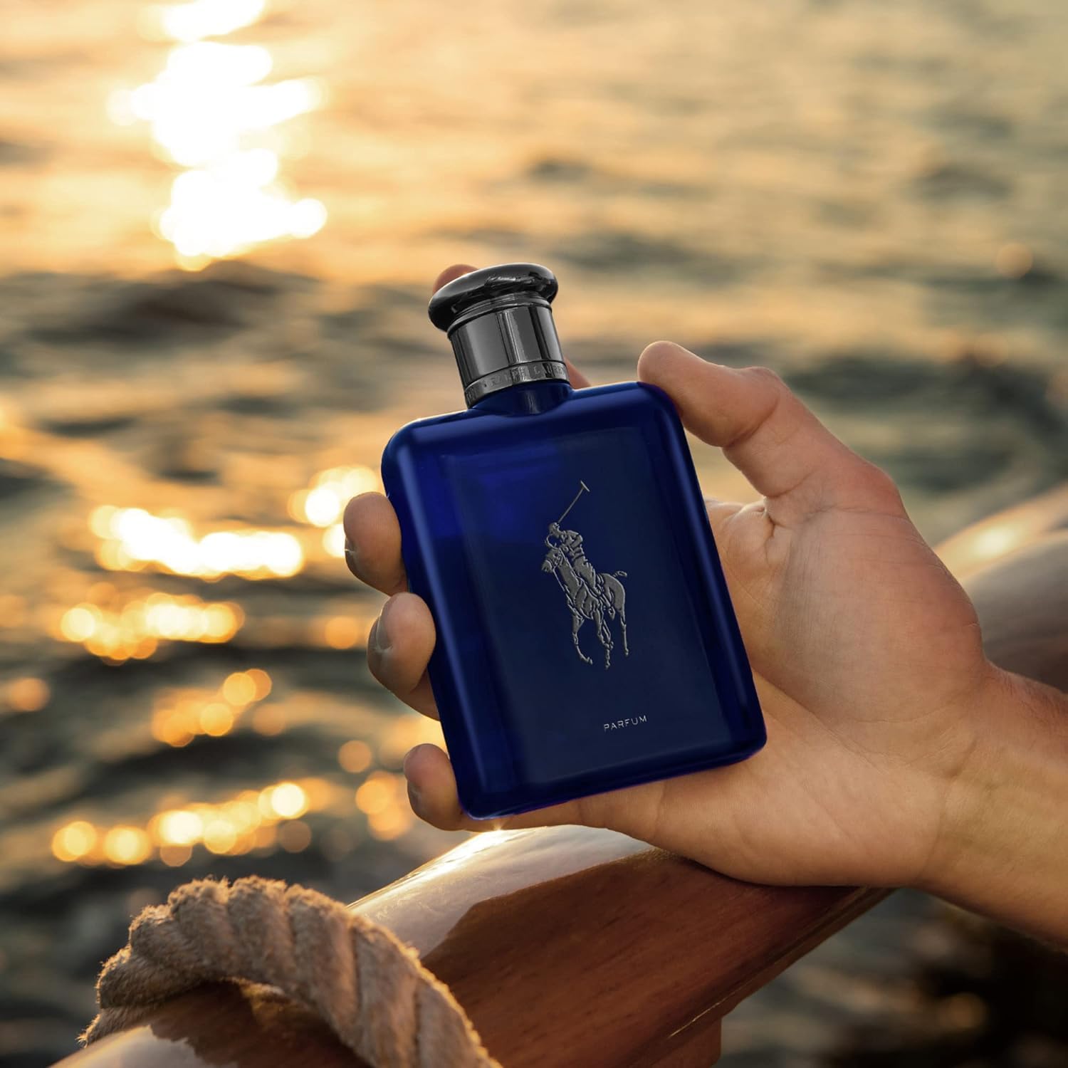 RALPH LAUREN Polo Blue Eau de Parfum for Men - Refillable Cologne Set with Citrus, Oak & Vetiver Notes - 6.7oz Bottle + 5.1oz Refill - Long Lasting Intense Fragrance - Perfect for Date Night, Office & Special Occasions