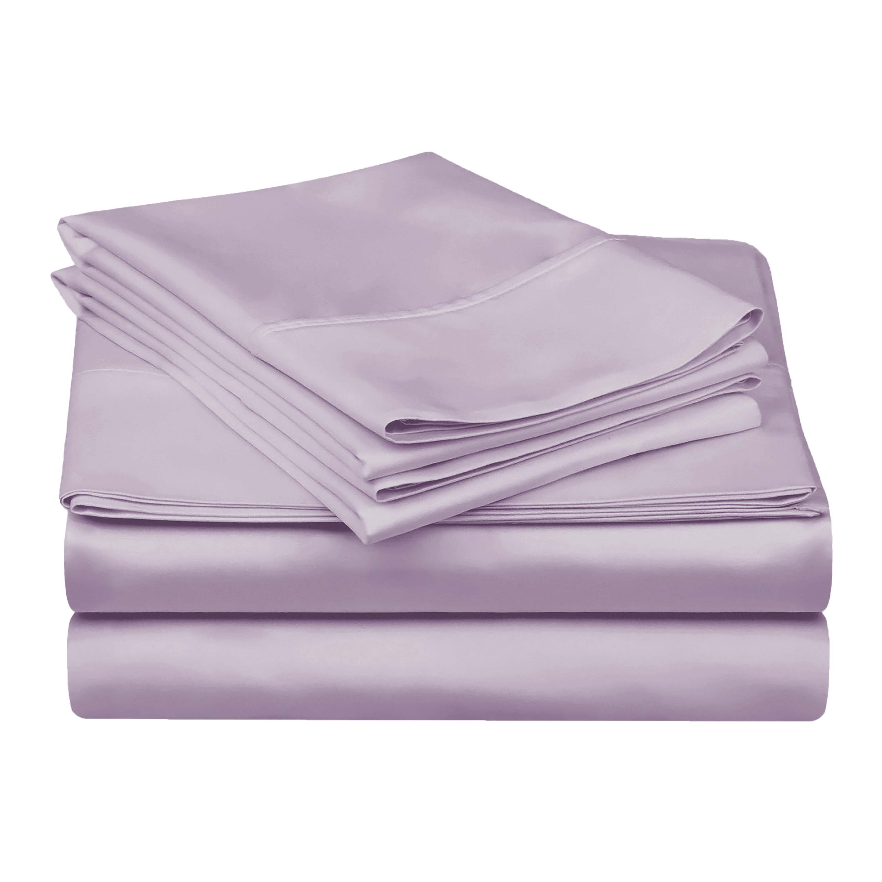 Premium 100% Egyptian Cotton 300 Thread Count Bed Sheet Set - Queen Size, Soft & Breathable for All-Season Comfort - Perfect for Luxury Bedrooms, Hotels, and Guest Rooms