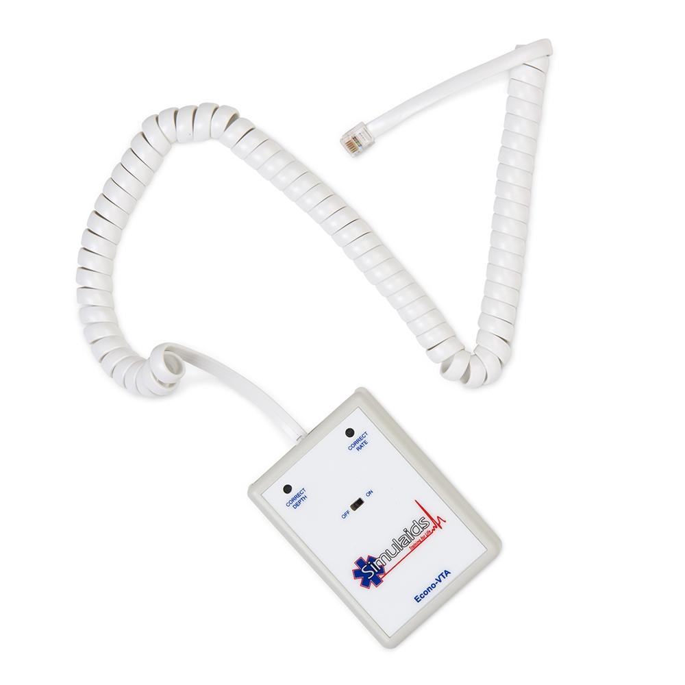 Econo VTA CPR Training Manikin - Light Skin Tone for Realistic First Aid & CPR Practice - Perfect for Schools, Hospitals & Emergency Training