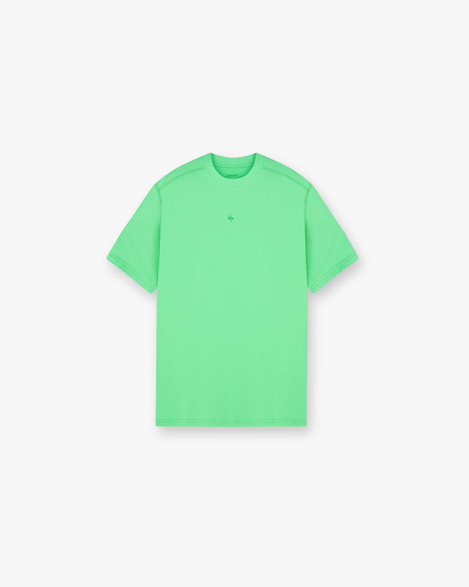 247 Contour Run T-Shirt for Men - Breathable Performance Running Shirt in Speed Green - Ideal for Jogging, Gym Workouts & Outdoor Activities