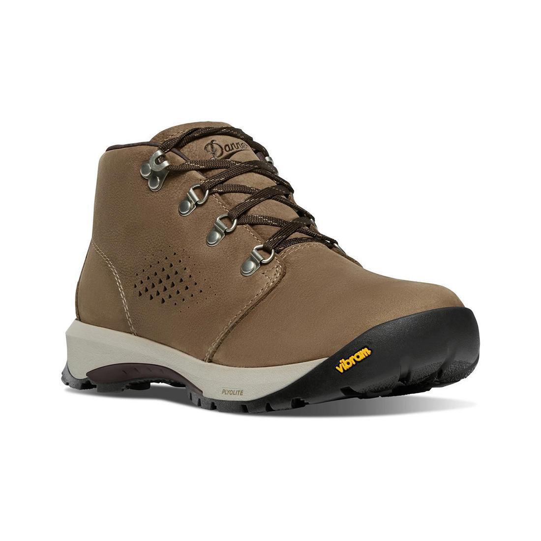 Premium Men's Chukka Boots - Comfortable Leather Coffee Bean Brown Casual Shoes for Work & Outdoor Activities