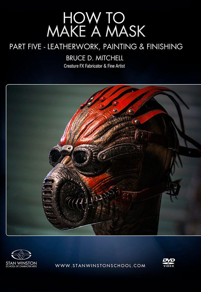 Stan Winston Studio How To Make A Mask DVD - Professional Special Effects Makeup Tutorial for Halloween, Cosplay & Film Production