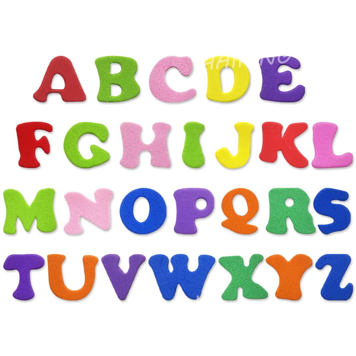 HAIKING 130 PCS Self-Adhesive Foam Letter Stickers for DIY Crafts, Scrapbooking, Greeting Cards & Home Decor (20mm) - Perfect for Kids' Art Projects, Classroom Activities & Party Decorations
