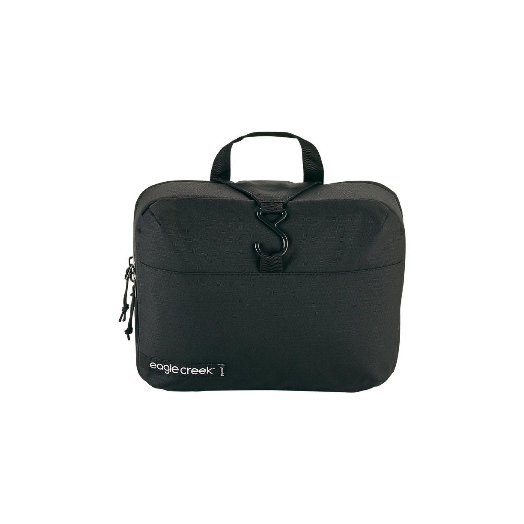 Eagle Creek PACK IT™ REVEAL Hanging Toiletry Kit - Water-Resistant Travel Cosmetic Bag for Men & Women | Perfect for Airplane Carry-On, Camping, and Business Trips