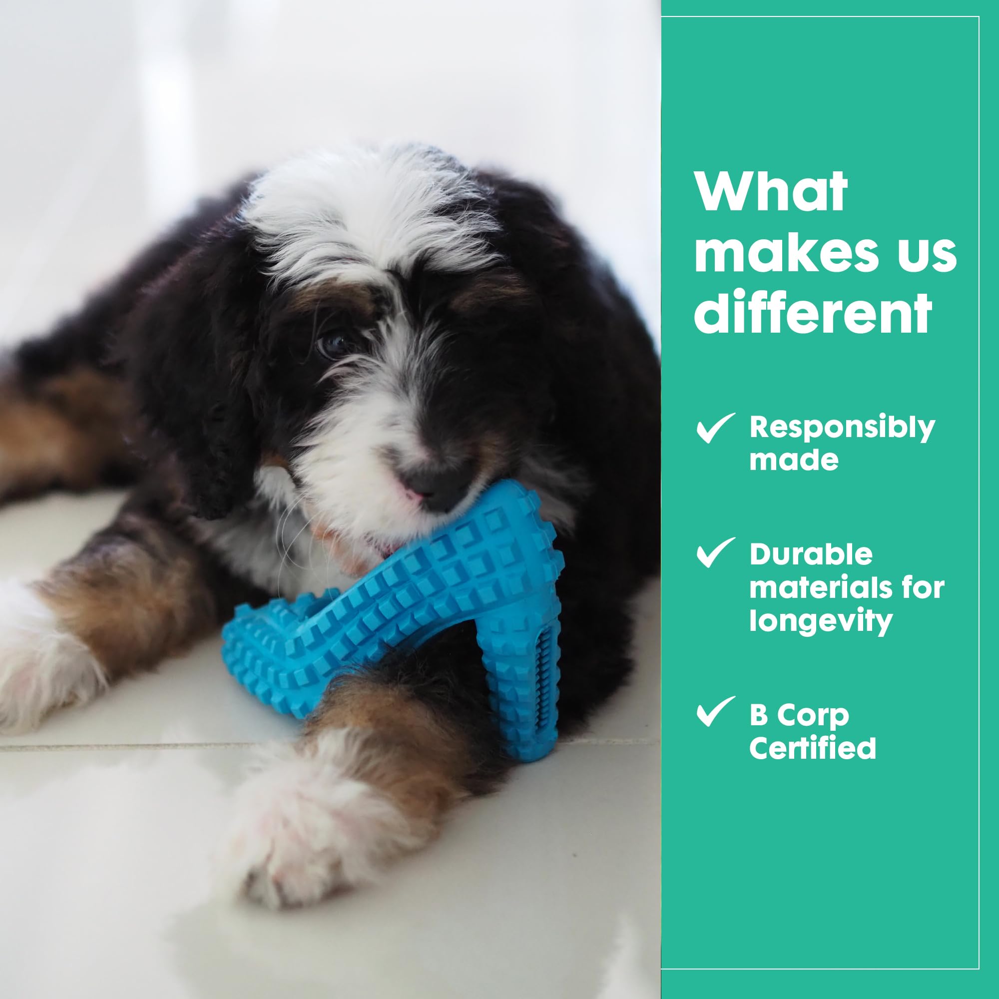 Durable Dog Chew Toys for Aggressive Chewers - Interactive Treat Dispensing Puzzle Toy for Small & Medium Dogs | Boredom Relief & Brain Stimulation | Perfect for Playtime, Training & Anxiety Relief