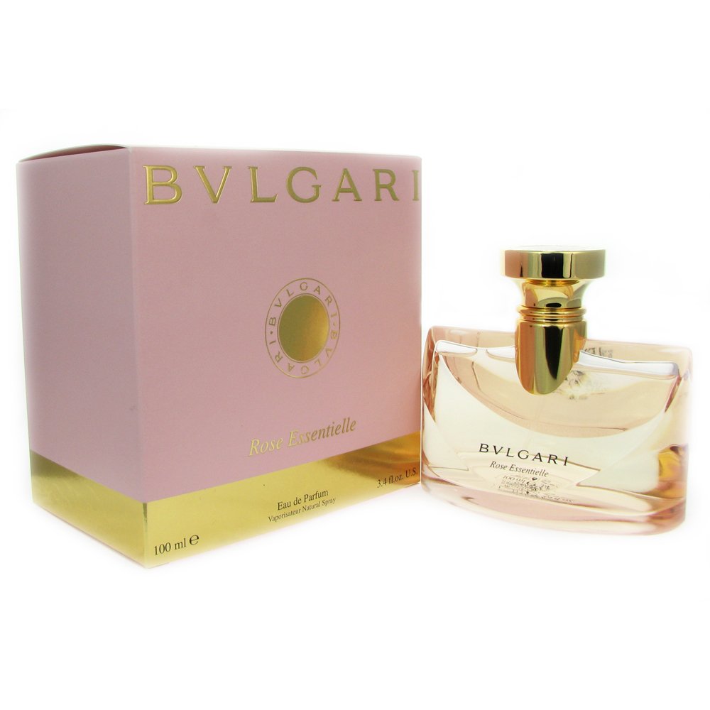 Bvlgari Rose Essentielle Eau de Parfum Spray for Women - Floral Fragrance with Rose Notes, 3.4 oz - Perfect for Date Nights, Special Occasions & Daily Elegance