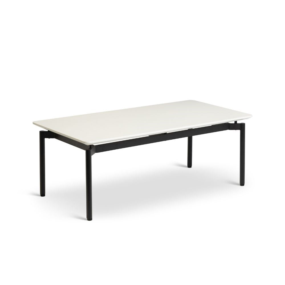 Modern Mello Rectangle Coffee Table - Stylish & Durable Living Room Furniture for Small Spaces - Perfect for Apartments, Lounges & Home Decor