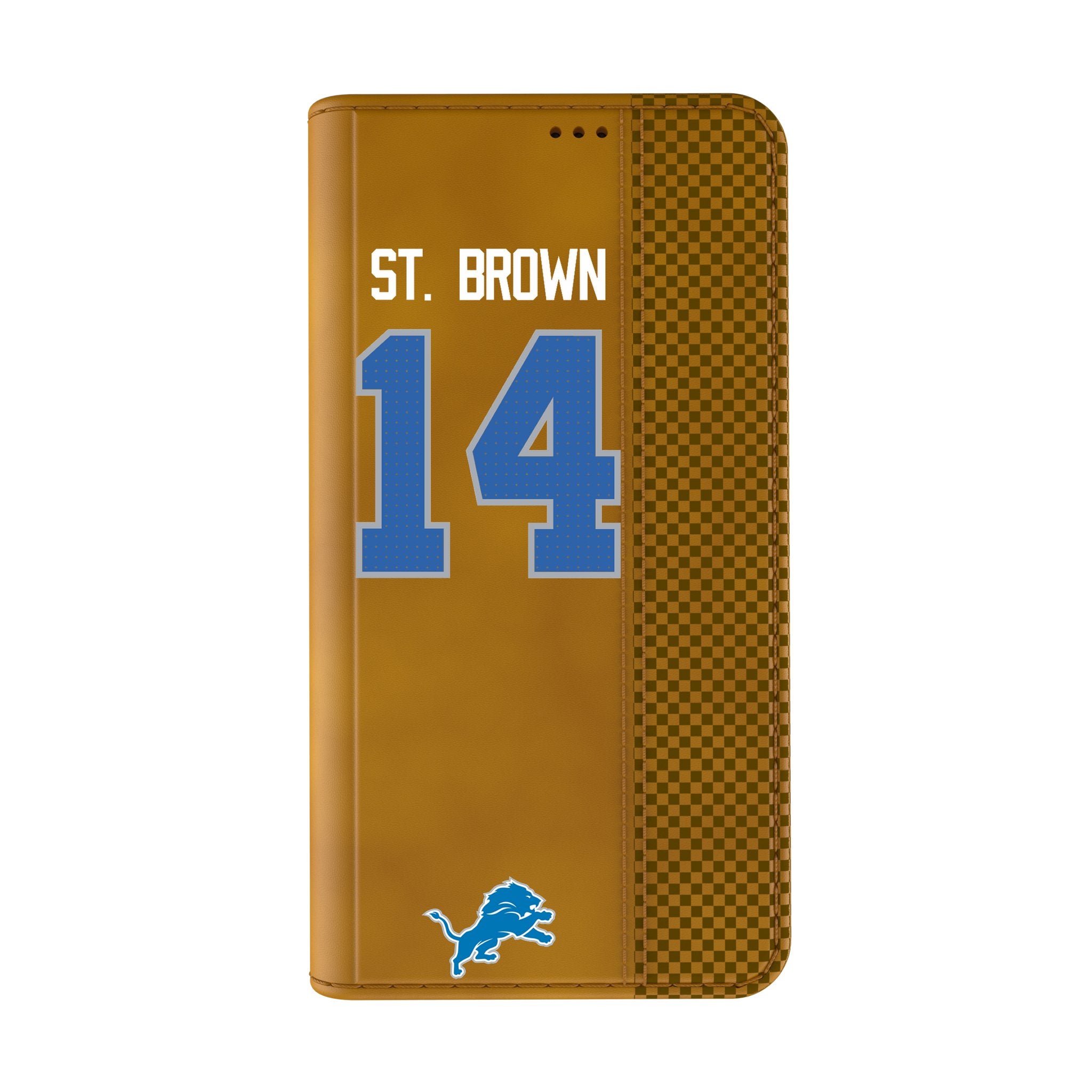 Amon Ra St. Brown Detroit Lions iPhone 14 Phone Case - Durable Game Day Protection for Apple iPhone 14 | Perfect for Football Fans & Game Day Support