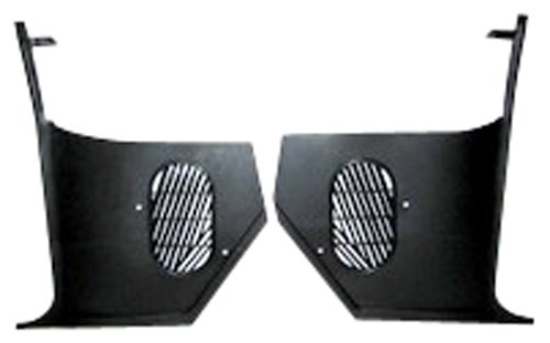 1965-1966 Chevelle Kick Panels - Black Non-AC Version | Perfect for Classic Car Restoration & Interior Upgrades