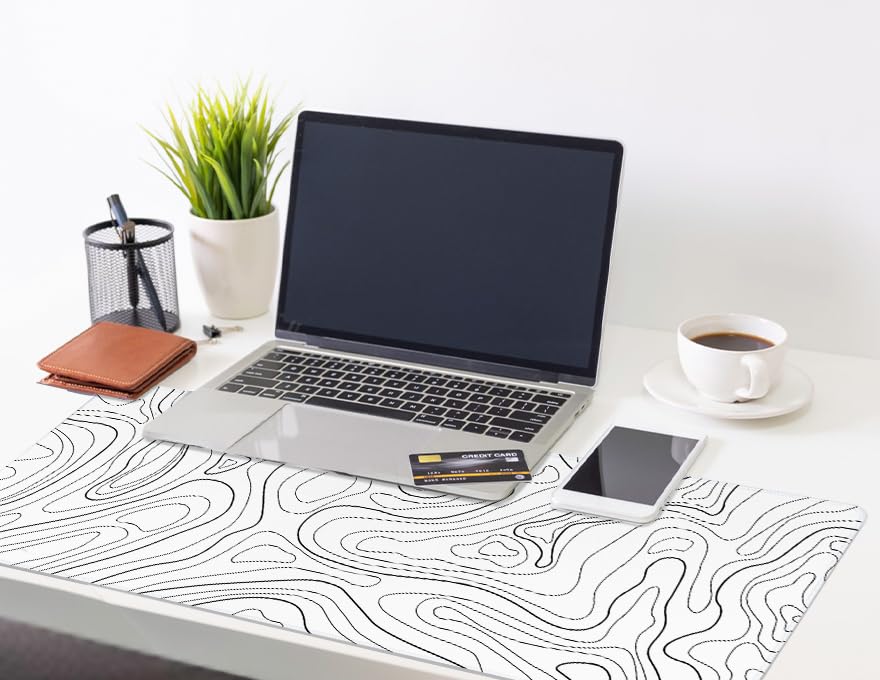 Premium Extended XL Gaming Mouse Pad - Non-Slip Base, Large Desk Mat for Keyboard & Mouse (31.5