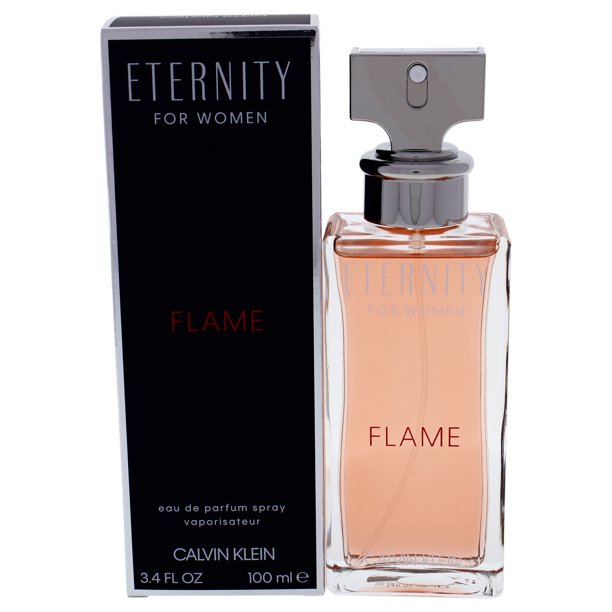 Calvin Klein Eternity Flame Eau de Parfum for Women - Floral Fruity Fragrance, Long-Lasting Perfume for Date Night & Special Occasions
