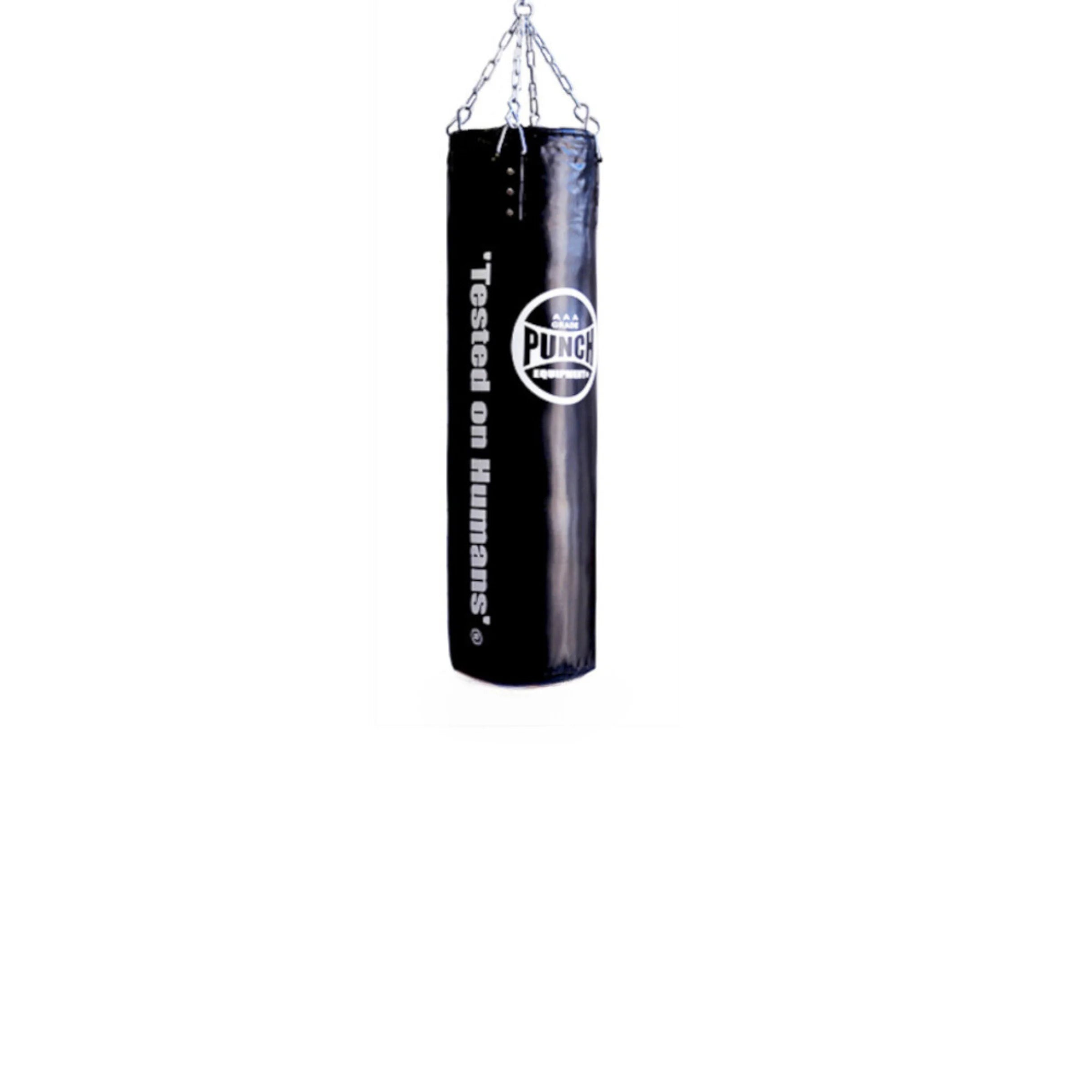 Trophy Getters® 4FT Refillable Boxing Punching Bag for Home Gym & Martial Arts Training | Heavy Duty Training Equipment for Boxing, MMA, Kickboxing & Fitness Workouts