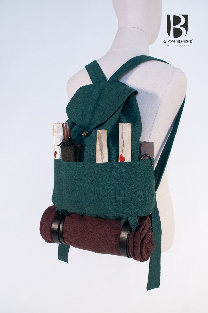 Premium Capsus Green Backpack - Durable & Stylish for School, Travel & Outdoor Adventures
