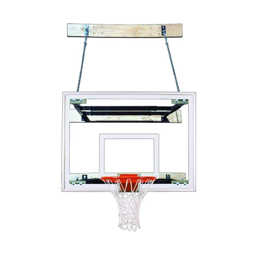 First Team SuperMount82 Adjustable Wall Mount Basketball Hoop - Indoor Basketball Goal System for Kids & Adults - Perfect for Home, Gym, or Playroom Basketball Practice