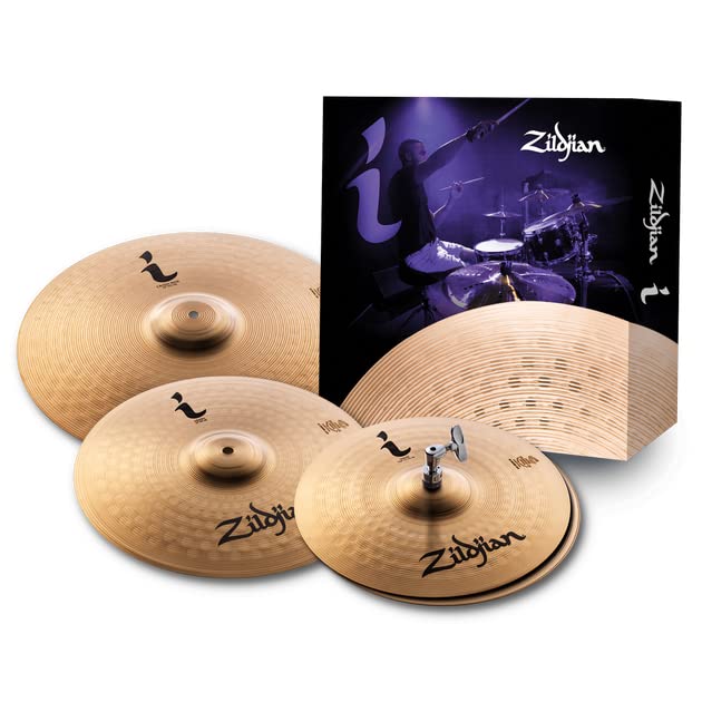 Zildjian ILHESSP I Essentials Plus Cymbal Pack with Cymbal Bag, Drumsticks & Polishing Cloth - Complete Drum Kit Accessories for Beginners & Professionals - Perfect for Live Performances, Studio Recording & Practice Sessions