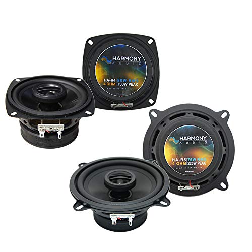 Harmony Audio R4 R5 Factory Speaker Replacement Upgrade Kit for Porsche Boxster 1997-2003 - Premium Sound System Upgrade for Enhanced Driving Experience
