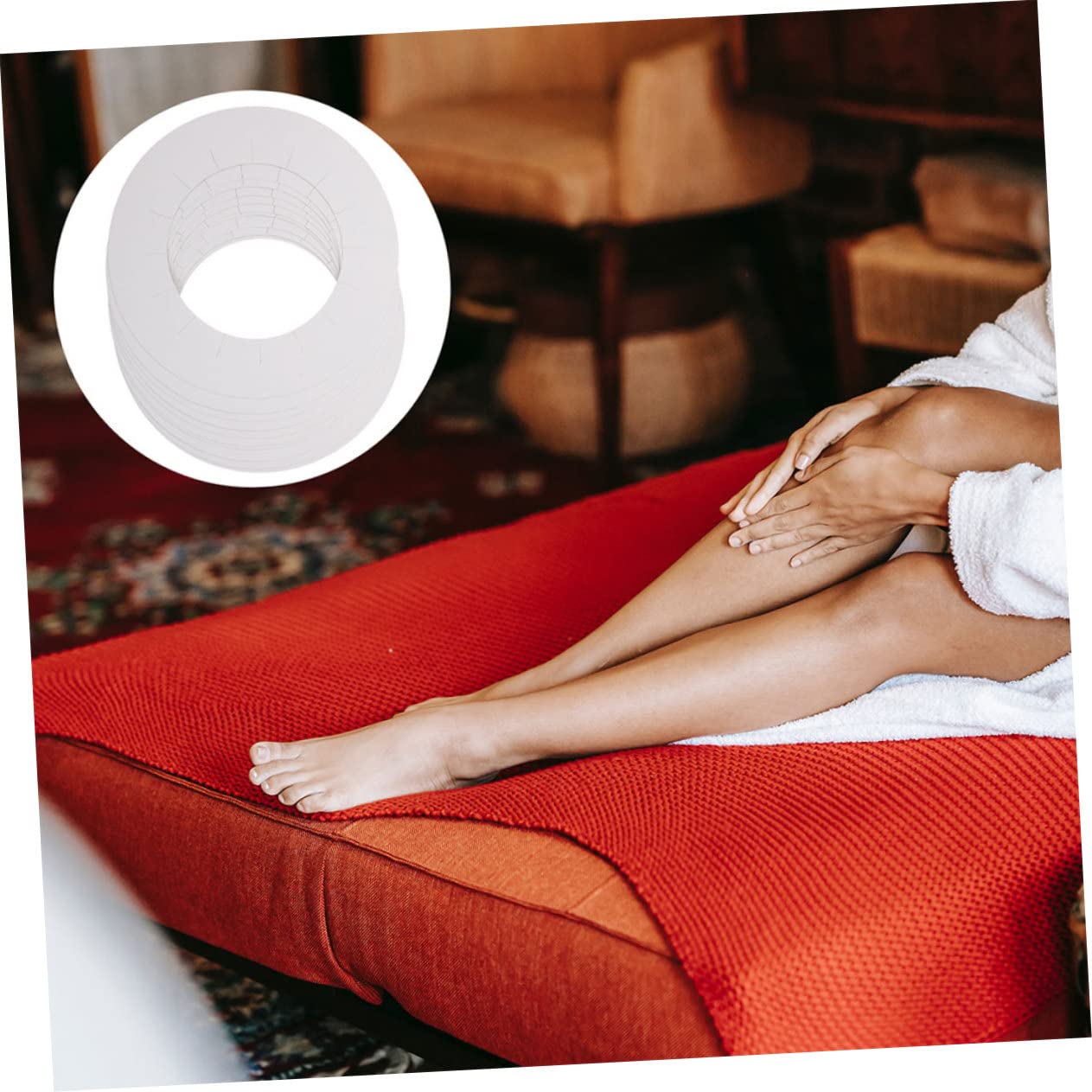 Minkissy Waxing Machine Pads - 20 Pack Disposable Waxing Strips for Wax Warmer, Prevents Wax Overflow | Perfect for Salon, Spa & At-Home Hair Removal