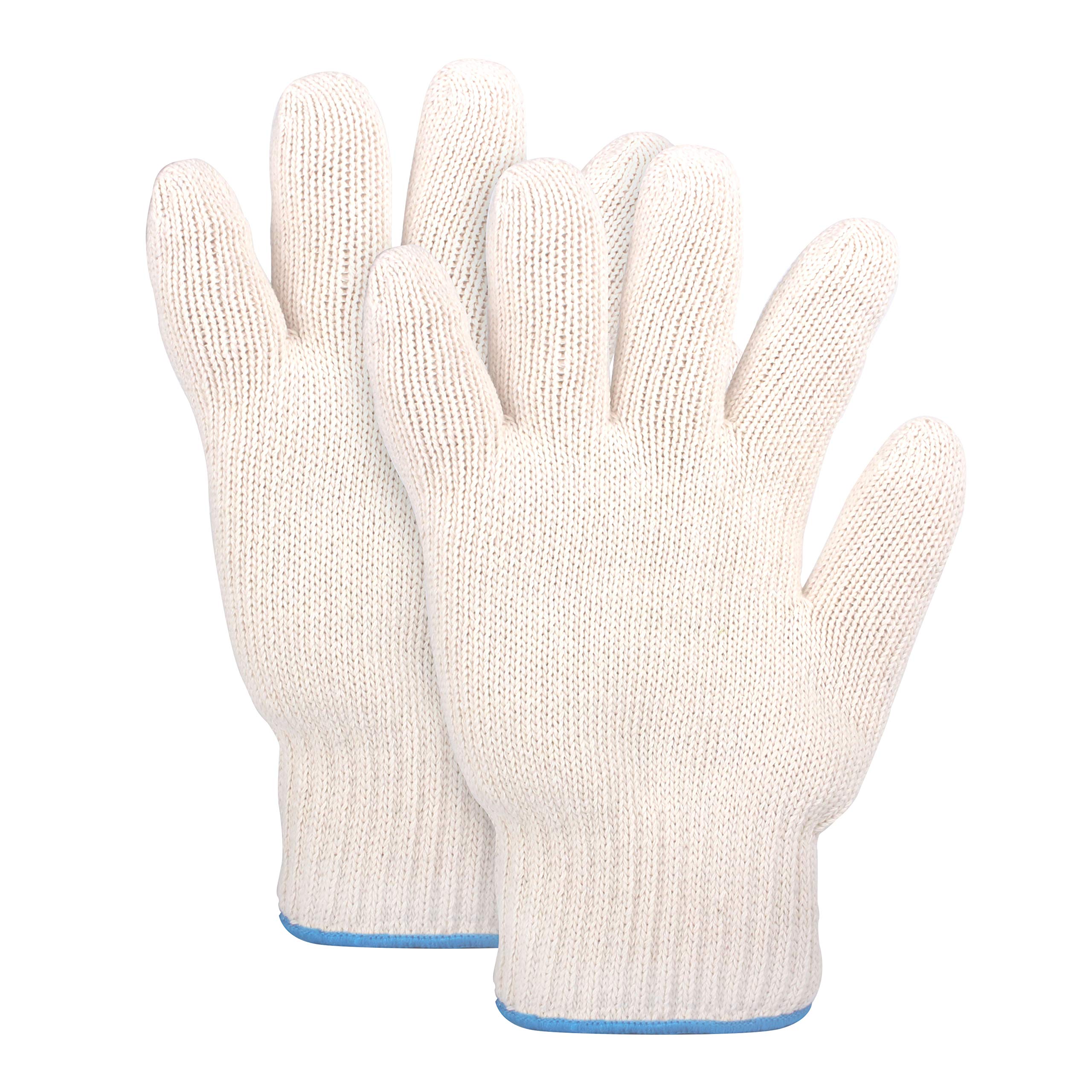 Heat Resistant Oven Gloves Set of 2 - Extra Long BBQ Mitts for Grilling, Baking & Cooking - 500°F Heat Protection for Kitchen, Camping & Outdoor Use