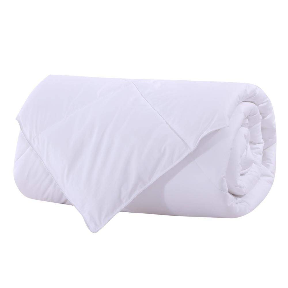 Royal Hotel Bedding 8-Piece Full/Queen Jacquard Comforter Set with Down-Alternative Comforter - Luxury Bedroom Decor for Hotels & Home Use