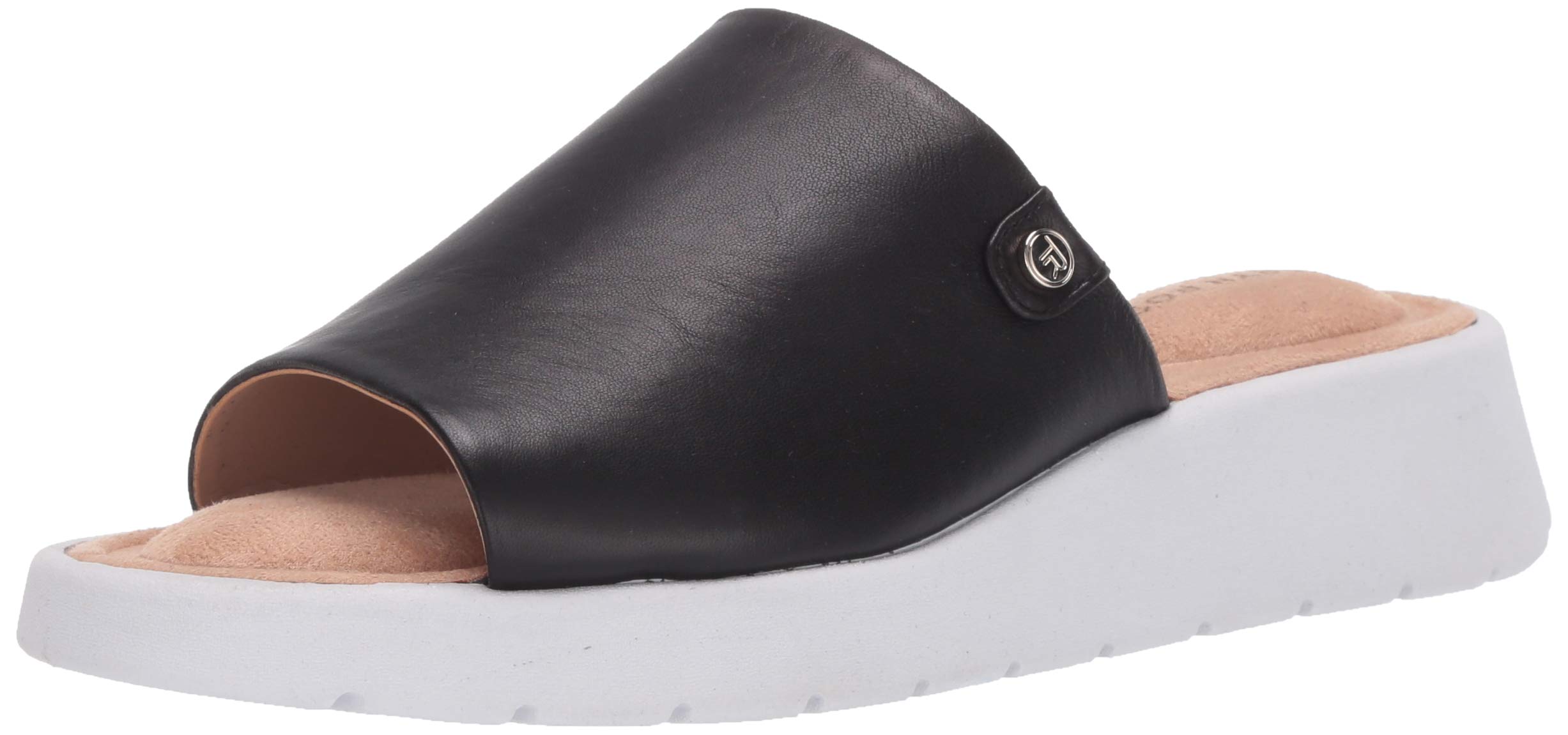 TARYN ROSE Women's Comfortable Slide Sandals - Breathable Summer Casual Shoes for Walking, Beach, Pool & Home Use