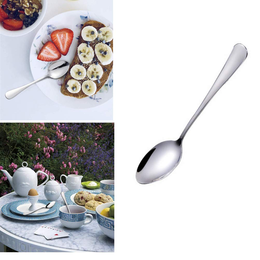 6-Pack Stainless Steel Teaspoons - 6.7