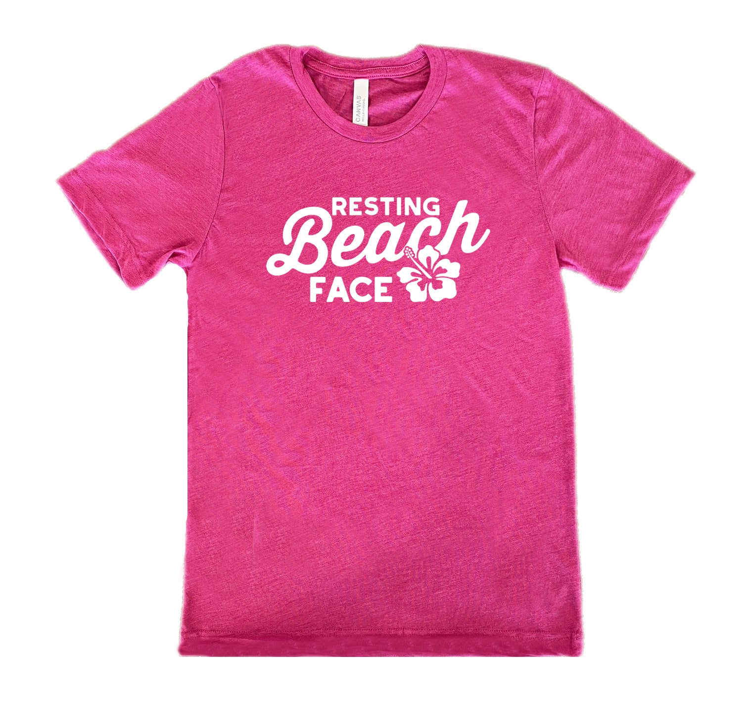 Resting Beach Face T-Shirt - Unisex Casual Comfort Fit for Men & Women - Perfect for Beach Vacations, Summer Outings, and Relaxing Weekends