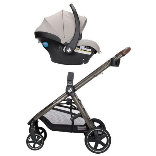 Maxi Cosi Zelia2 Luxe Travel System - Lightweight Stroller & Infant Car Seat Combo for Safe & Comfortable Baby Travel | Perfect for Newborns, Airports, Shopping & Daily Outings