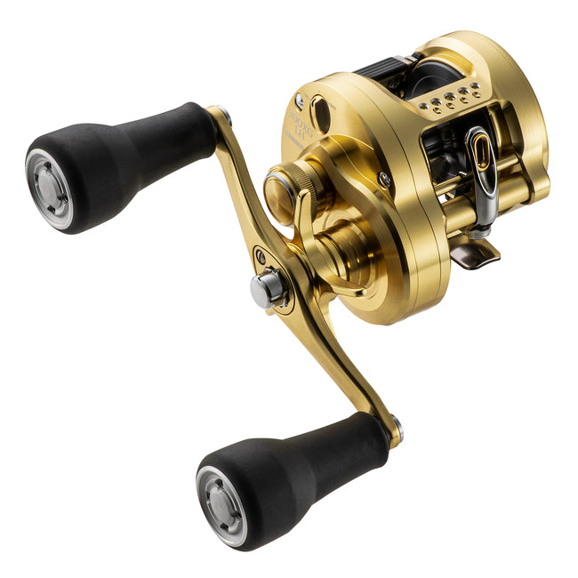 Shimano Conquest MD Round Baitcasting Fishing Reel - Smooth Casting for Bass, Walleye & Saltwater Fishing