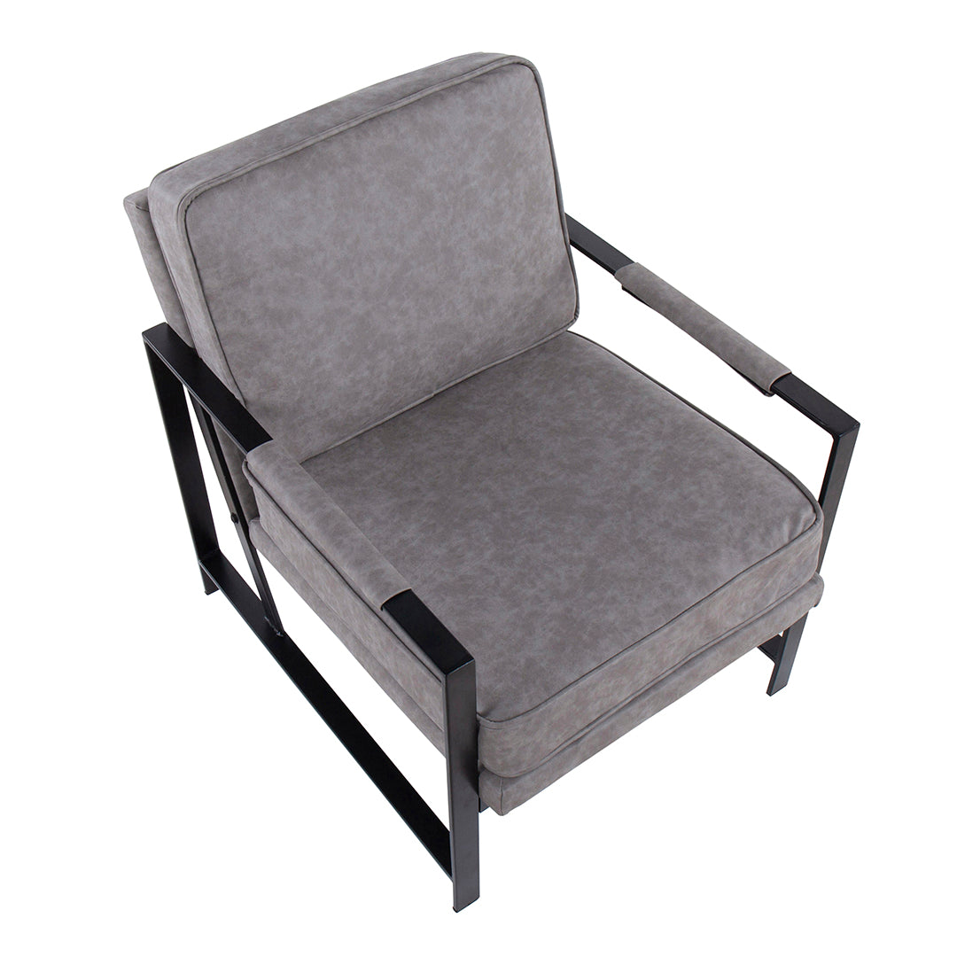 Franklin Arm Chair - Modern Comfortable Upholstered Lounge Chair for Living Room, Office, and Reading Nook - Perfect for Relaxing, Working, and Decorating Your Home