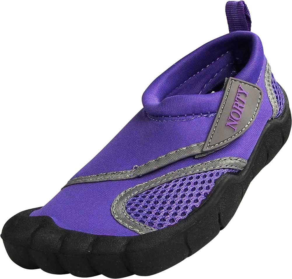 NORTY Kids Water Shoes for Boys and Girls - Non-Slip 5-Toe Design for Toddlers & Little Children - Perfect for Beach, Pool, Water Parks and Outdoor Activities