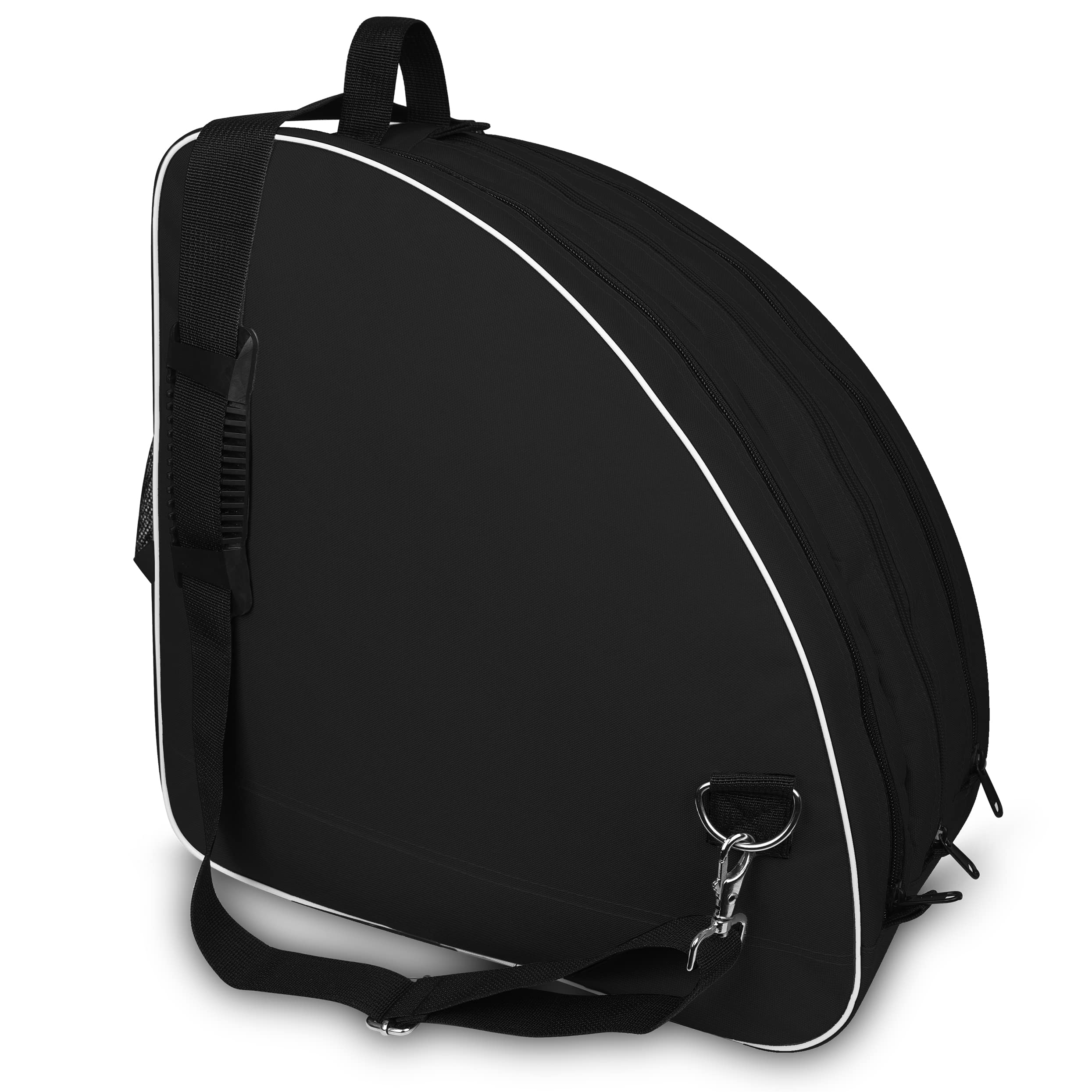 Exxact Sports Ice Skate Bag for Youth & Adults - Durable Roller Skate & Inline Skate Carrying Case - Perfect for Hockey, Figure Skating, and Roller Derby Practice