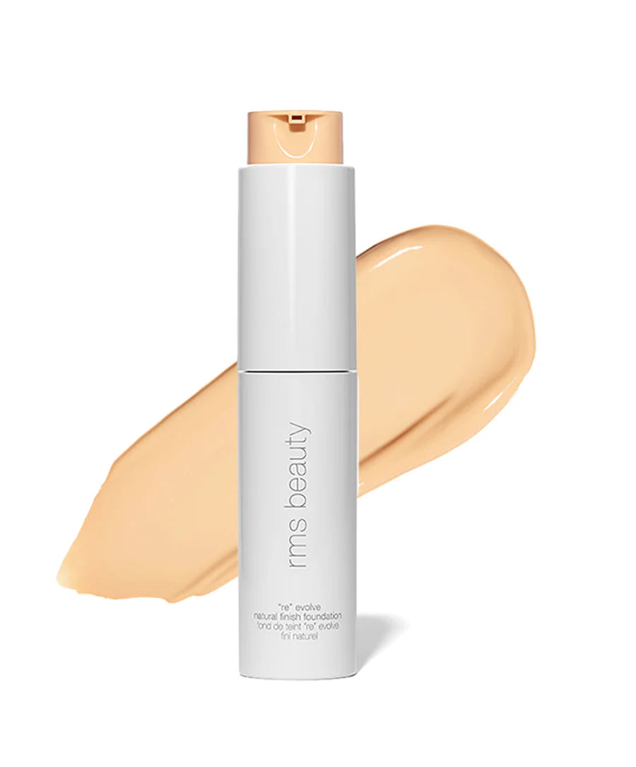 ReEvolve Natural Finish Foundation - Vegan, Cruelty-Free & Lightweight for Flawless Coverage | Perfect for Daily Wear & Special Occasions