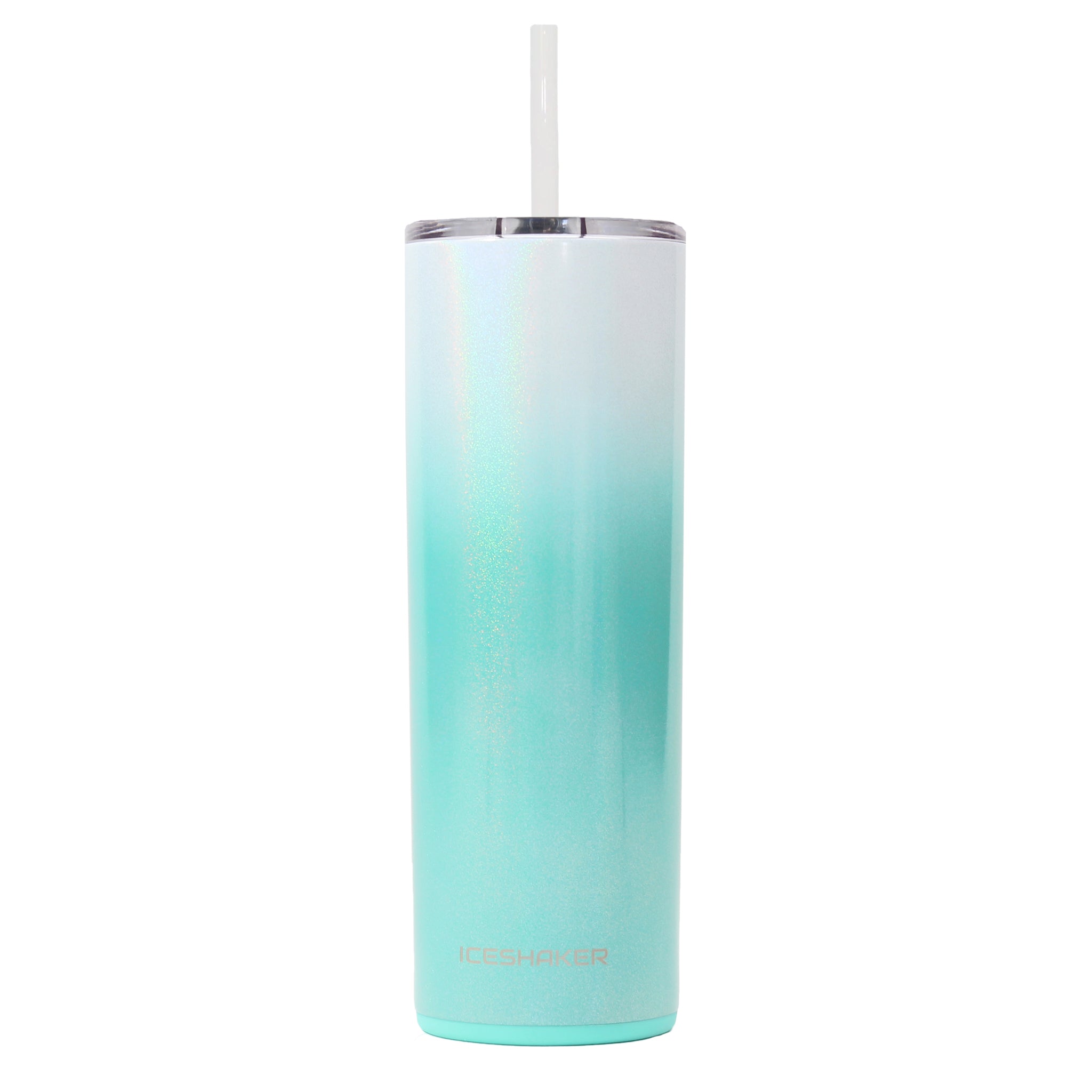 Custom 20oz Skinny Stainless Steel Tumbler with Lid & Straw - Insulated Travel Mug for Coffee, Tea & Cold Drinks - Perfect for Office, Gym, Hiking & Outdoor Activities