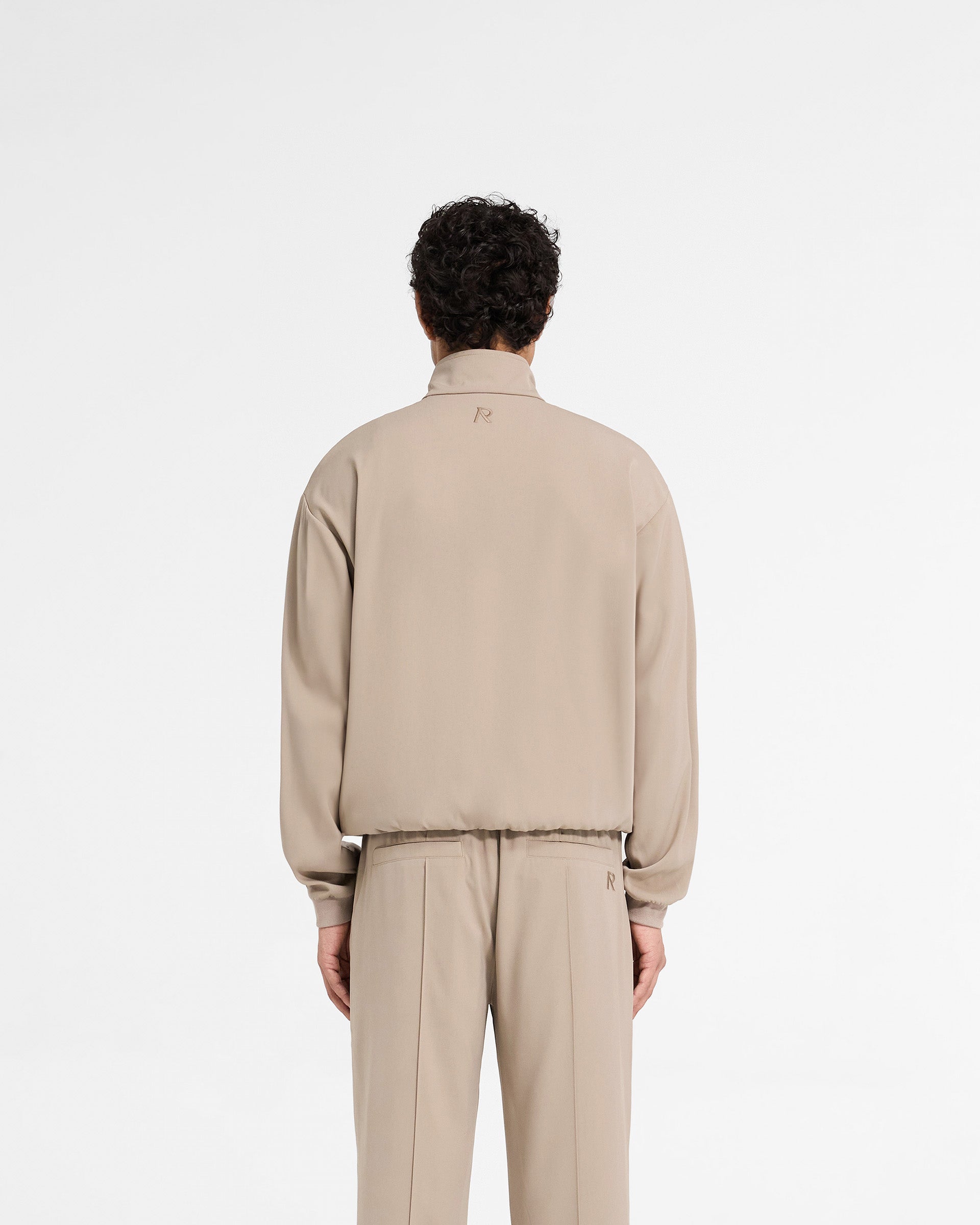 Initial Track Jacket Dune - Lightweight Men's Running Windbreaker for Outdoor Sports & Casual Wear